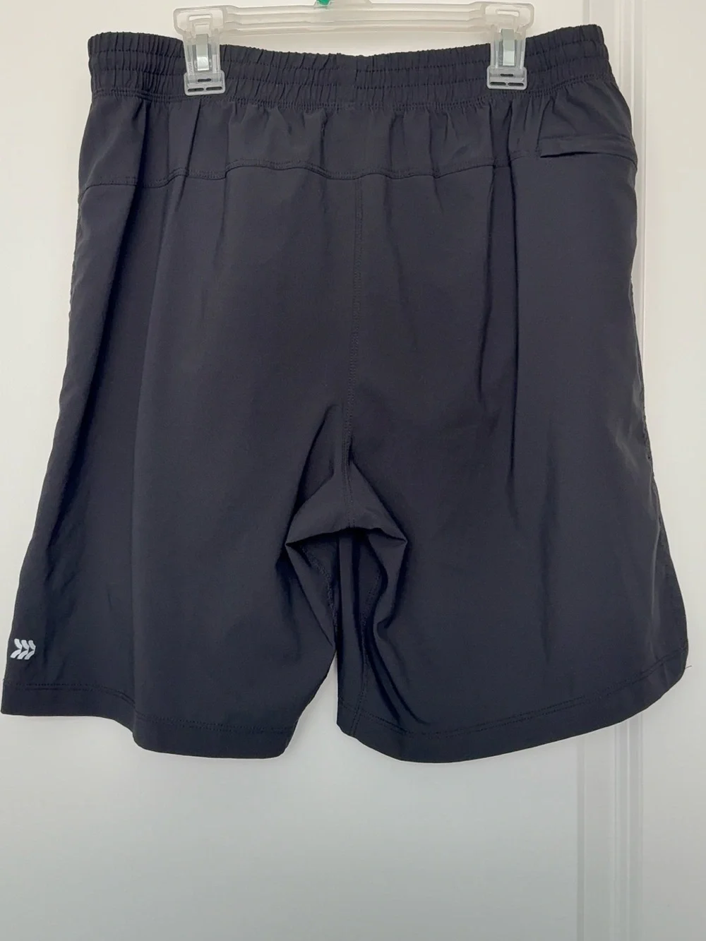 all in motion Black Men's Athletic Shorts with Elastic Waistband